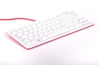Raspberry Pi Keyboard De Red/White