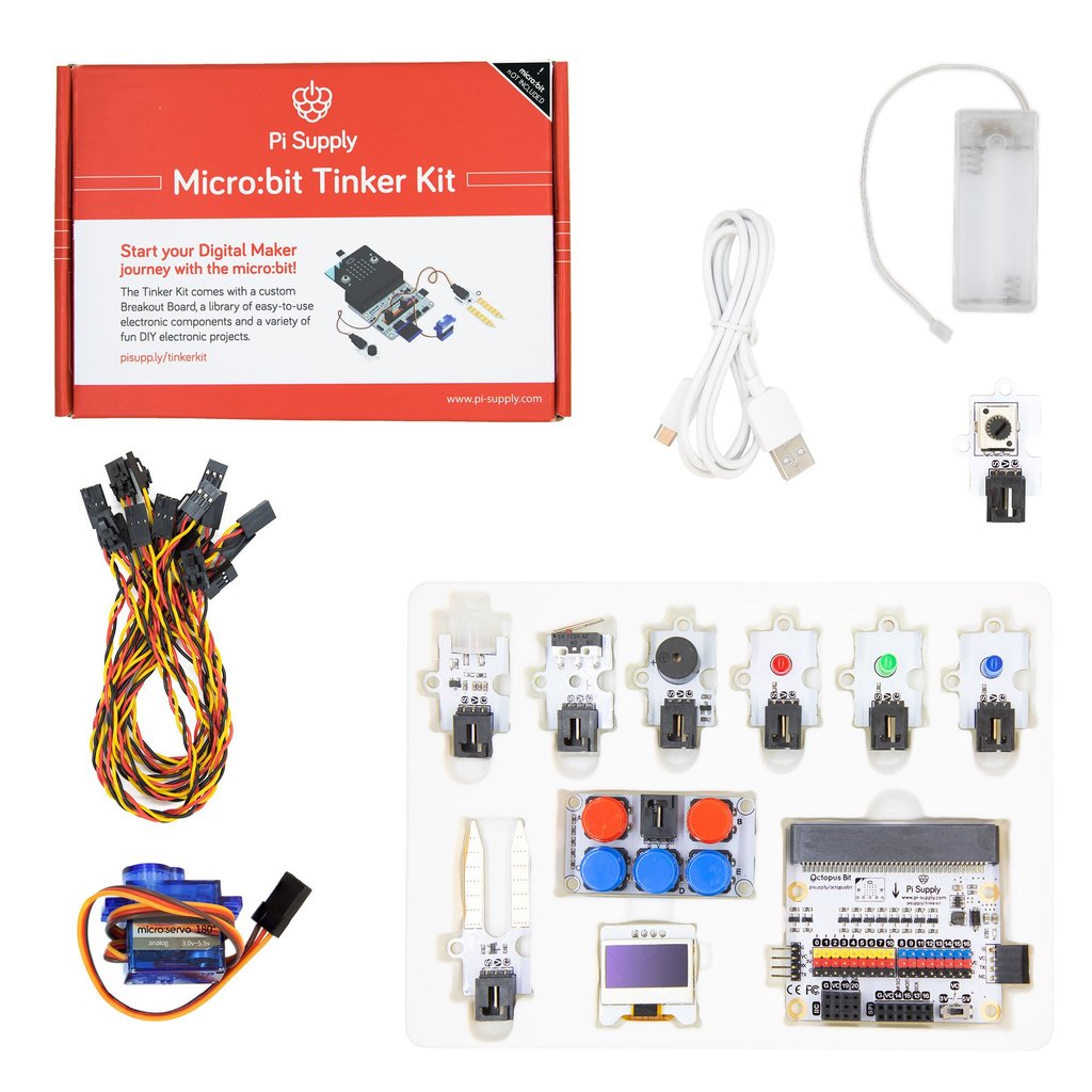 PI Supply Micro:Bit Tinker Kit (ohne Micro:Bit)