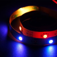Neopixel Rainbow LED strip and GVS connector - 10 LEDs