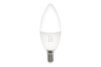 DELTACO Smart Bulb E14 LED Lamp 5W 470lm WiFi - Dimmable White LED Light