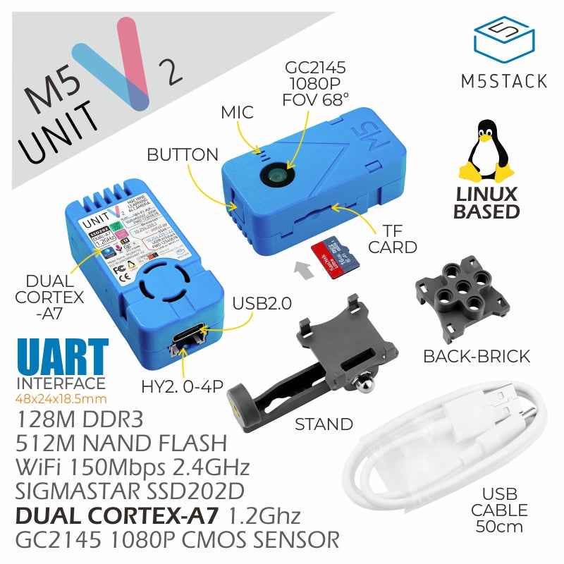 Unit V2 AI Camera(GC2145) product image