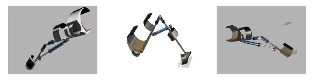 Smart knee actuator prototype
