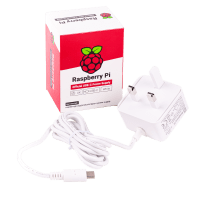 Adaptateur secteur Raspberry Pi 5,1V/3A USB-C (RU, blanc)
