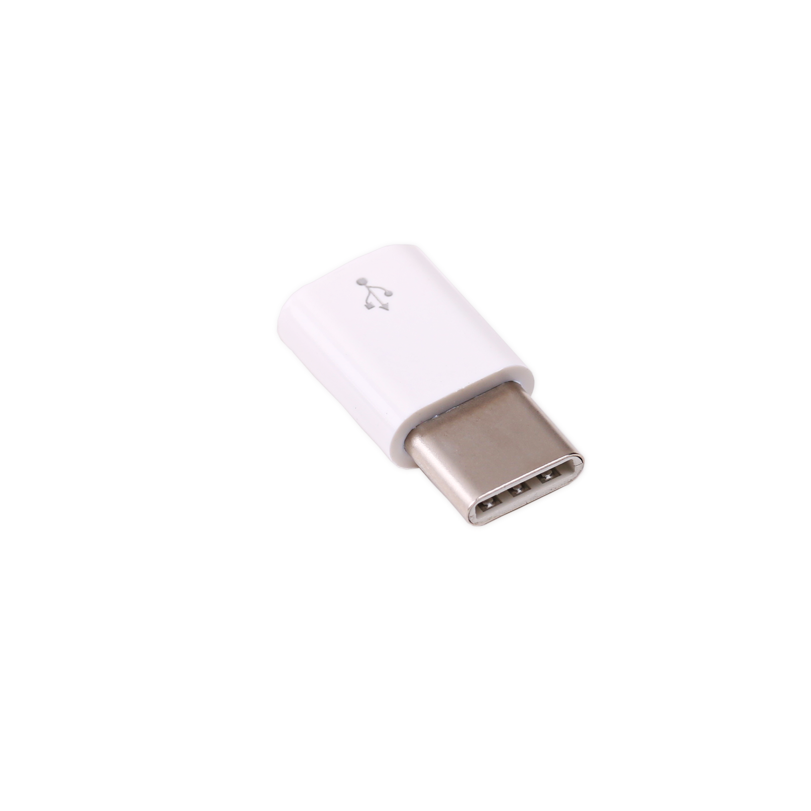 Adaptateur officiel micro-USB-B / USB-C Raspberry Pi (blanc)