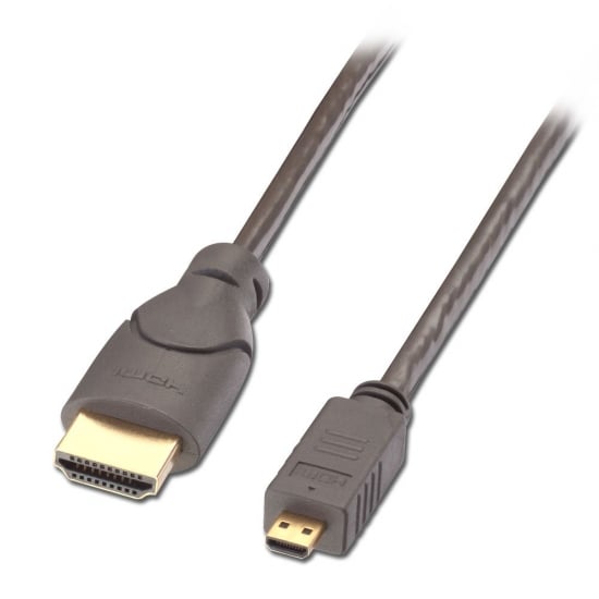 1m High Speed HDMI to Micro HDMI Cable with Ethernet