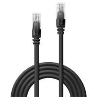 1m Cat.6 U/UTP Network Cable, Black