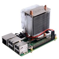 ICE-Tower CPU Cooling Fan with RGB LED for Raspberry Pi 4B/3B+/3B