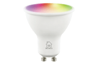 DELTACO Smart Bulb GU10 LED Bulb 5W 470lm WiFi  -  Dimmable White & RGB Light