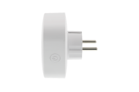 DELTACO Smart Energy Monitoring Wi-Fi Plug, 10A, 240 V ac, EU Socket - White