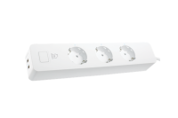 DELTACO Smart Power Strip 1.5M EU Socket with WiFi and 2xUSB-A Ports, 3xCEE, 13A - White