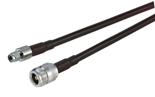 McGill 10M LMR-400 Weather Resistant Coaxial Cable N-type Female to RP-SMA Male