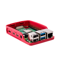 Case originale Raspberry Pi 4 in colorazione rosso/bianco