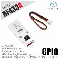 M5Stack RF Unit 433 MHz Receiver (SYN513R)