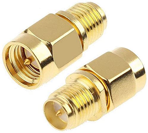 McGill Helium coaxial adaptor RP SMA female to SMA male connection