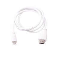 Officiële 1m witte Raspberry Pi micro-HDMI-naar-M-kabel