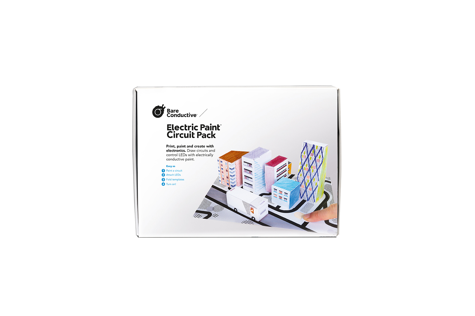 Bare geleidende Electric Paint Circuit Pack