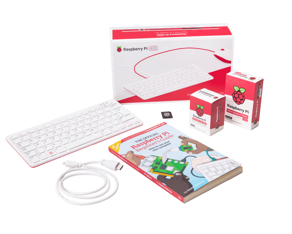 Raspberry Pi 400 All-in-One Personal Computer Kit - German Keyboard Layout