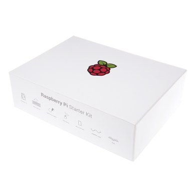 Kit de base OKdo Raspberry Pi 4 2 Go avec puissance universelle Alimentation