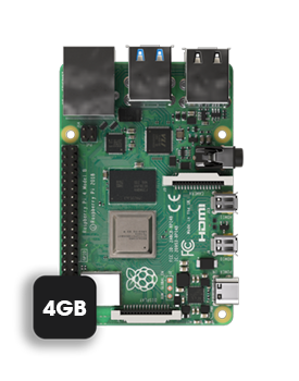 Raspberry 4GB model