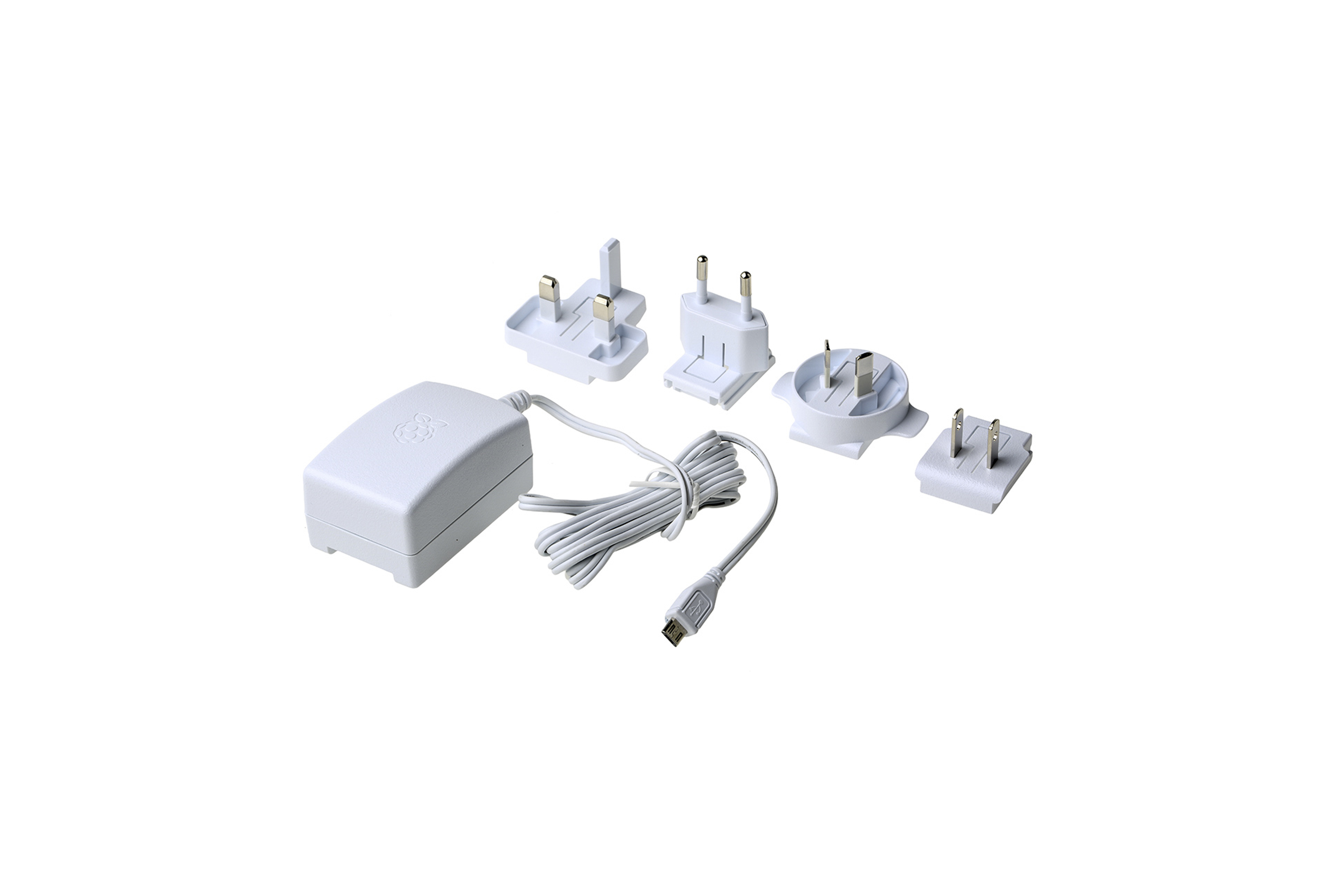 Official Raspberry Pi 3 Universal Power Supply White