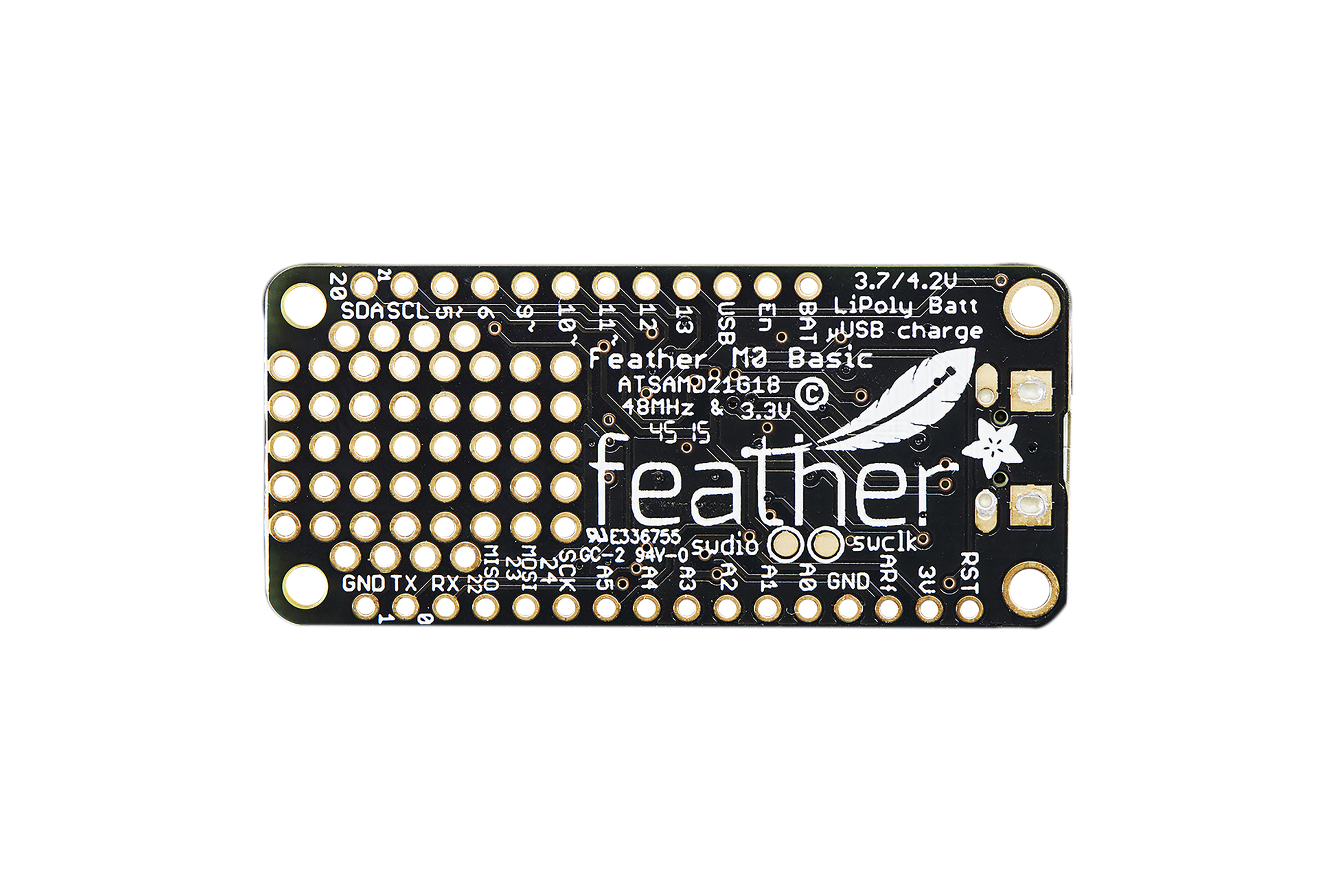 Adafruit Feather M0 Basic Proto Atsamd21 Cortex M0 - 2772
