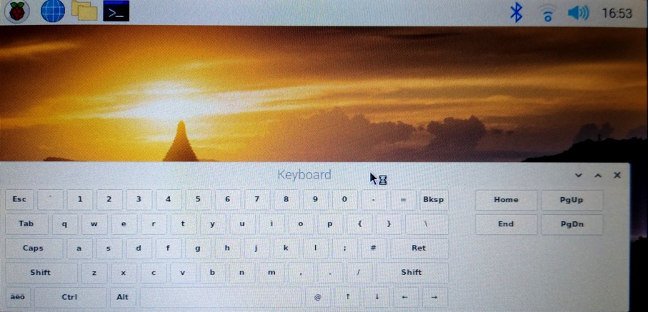 keyboard open