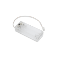 Pi Supply Clear Battery Box 2 x AAA for micro:bit