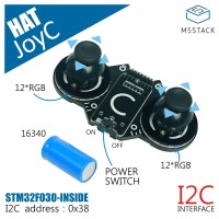 M5Stack JoyC (W/O M5StickC) omni-directional controller