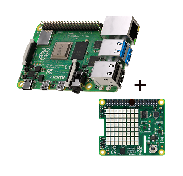 Raspberry Pi 4 & Sense Hat Virtual Kit