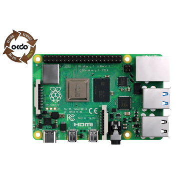 Raspberry Pi 4  Raspberry Pi 4 Model B 1GB - 8GB Boards - OKdo