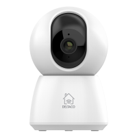 DELTACO Indoor Smart Home Security Camera, 1080p, WiFi, PTZ