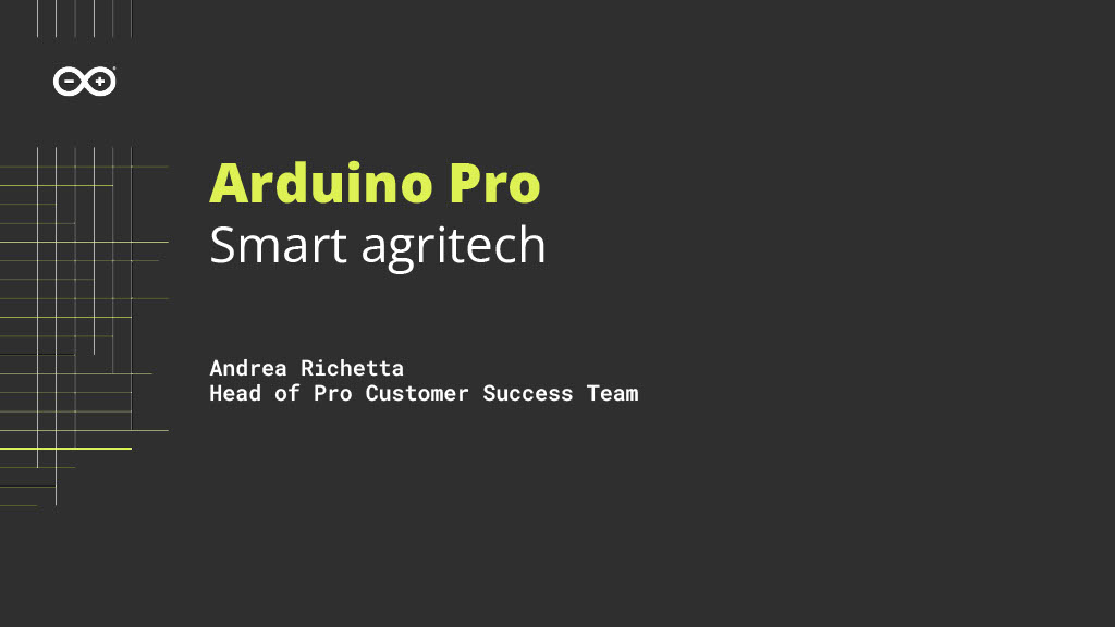OKdo x Arduino Agri-tech webinar slides