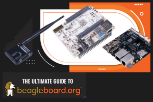 blog banner featuring BeagleBoard products