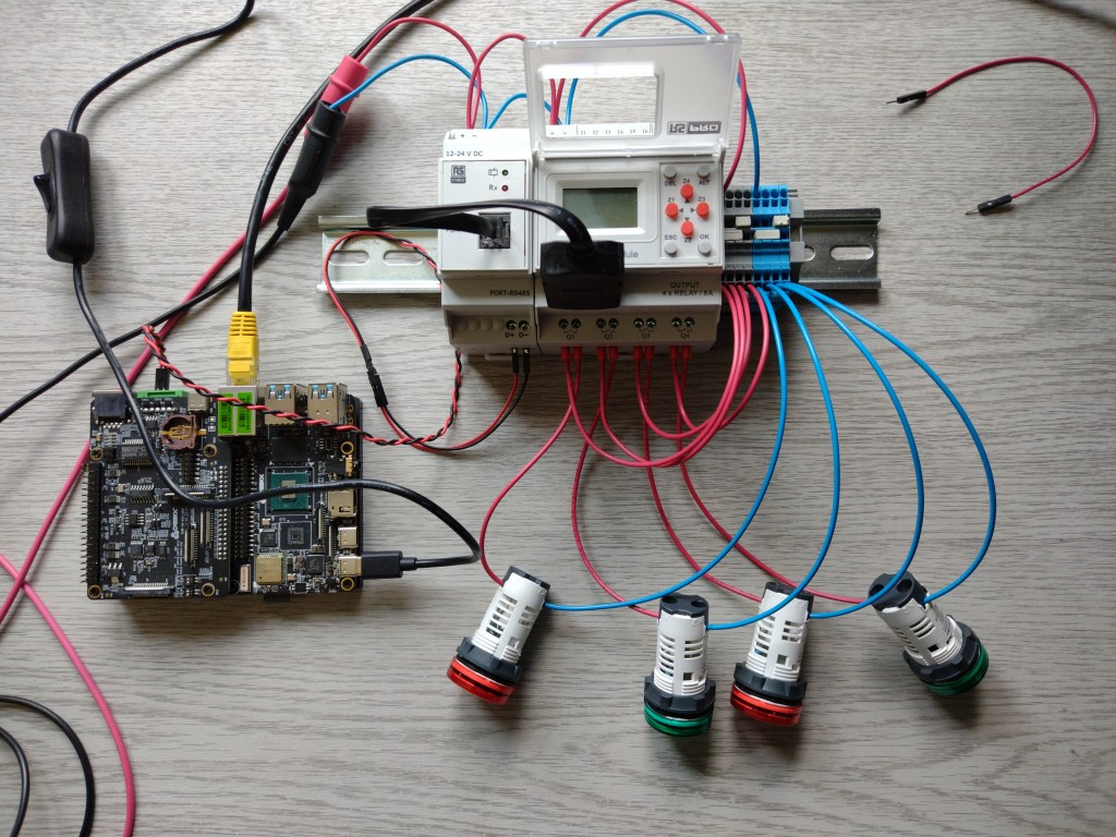 Modbus test circuit
