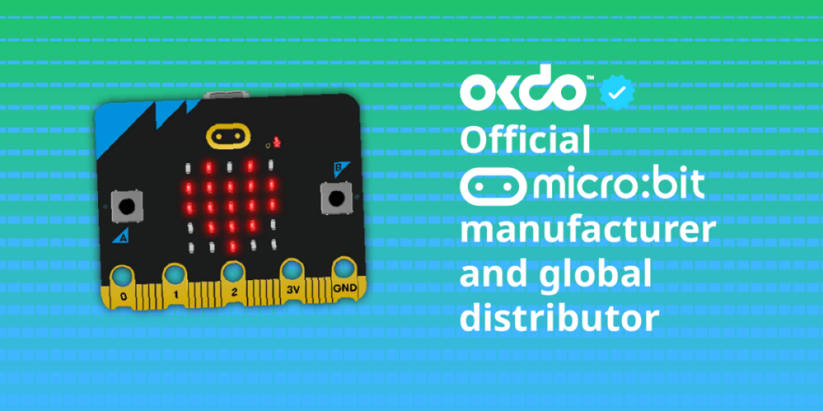 OKdo is the official manufacturer and distributor of the micro:bit